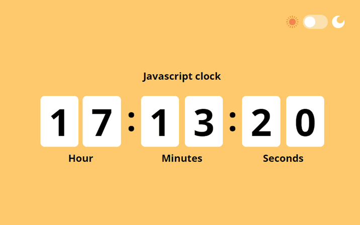 Advanced clock